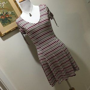 Love,Fire Casual Tee Shirt Dress